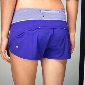 Lulu lemon speedy shorts 2